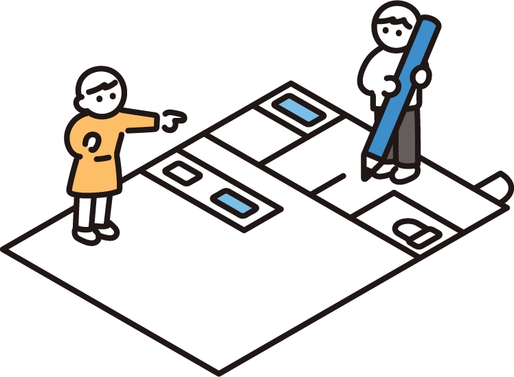 人間の五感の割合のイラスト