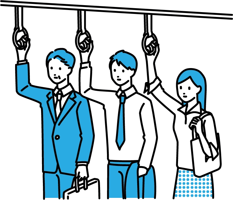 平均勤続年数のイラスト