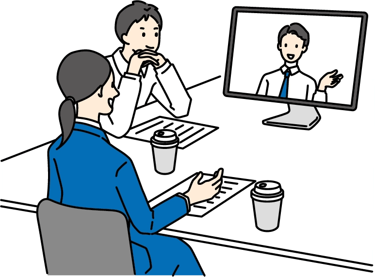 取引実績の国の数のイラスト