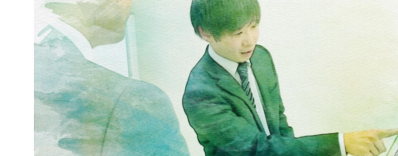 推進スタッフがやりがいを語っている様子（PC版）