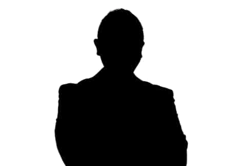 採用担当者のシルエット